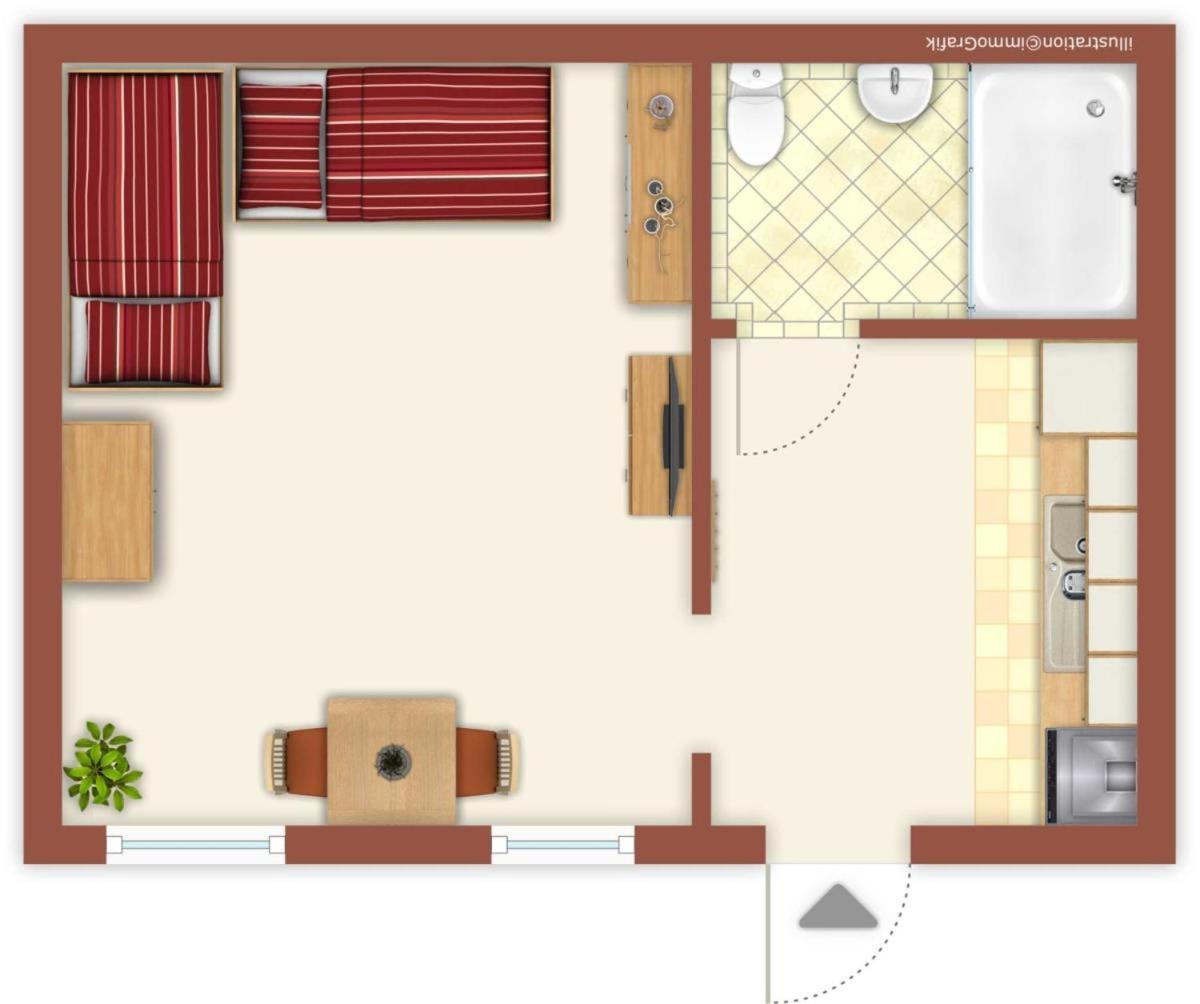 רוסטוק Appartement Feuerdorn מראה חיצוני תמונה